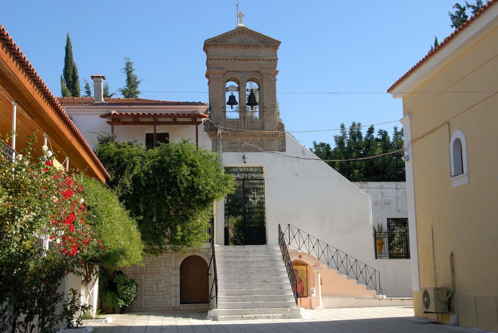 Σημερινή άποψη από το εκκλησάκι στο Γηροκομιό